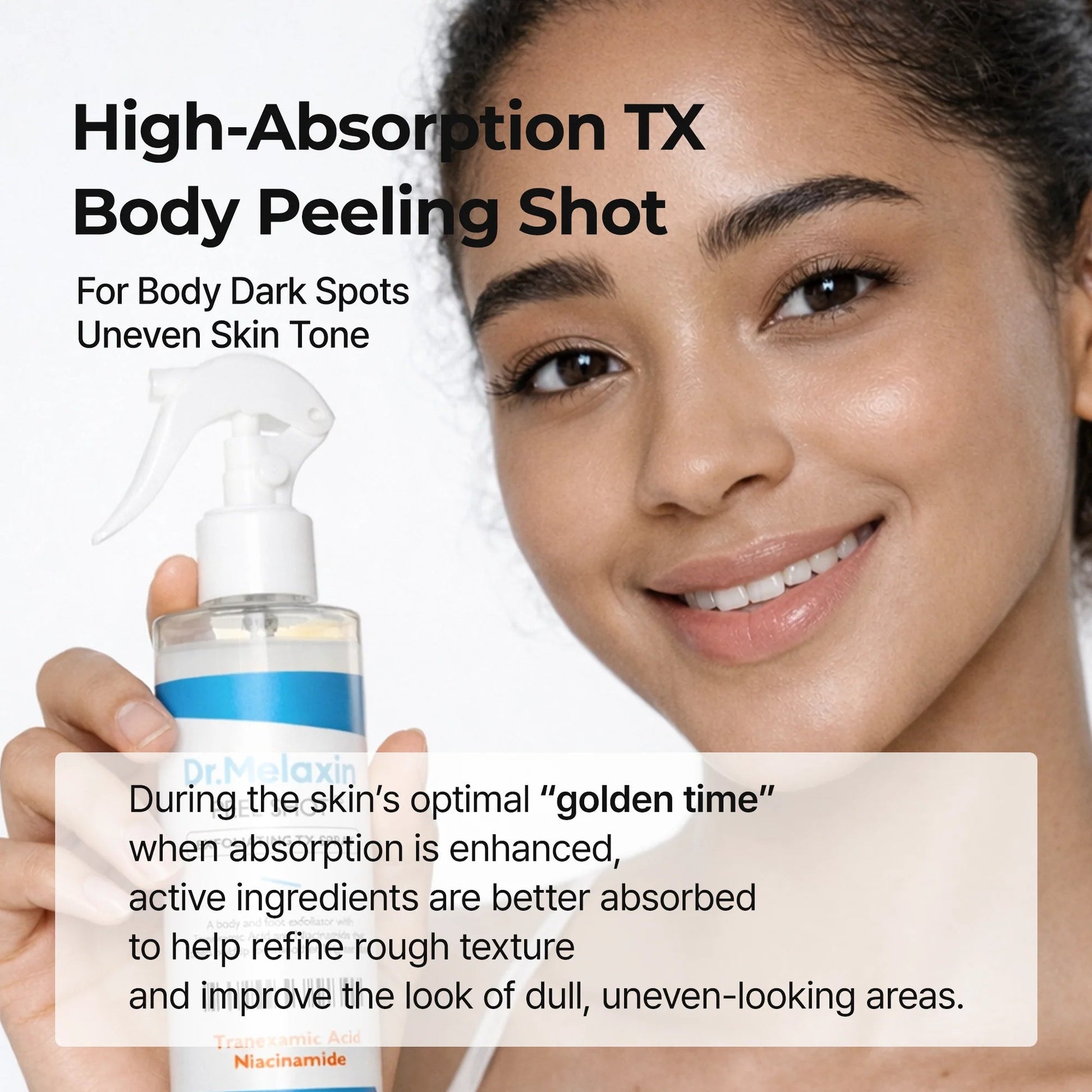 Dr. Melaxin Peel Shot Exfoliating TX - Spray 200ml by Dr.Melaxin – Body Exfoliant