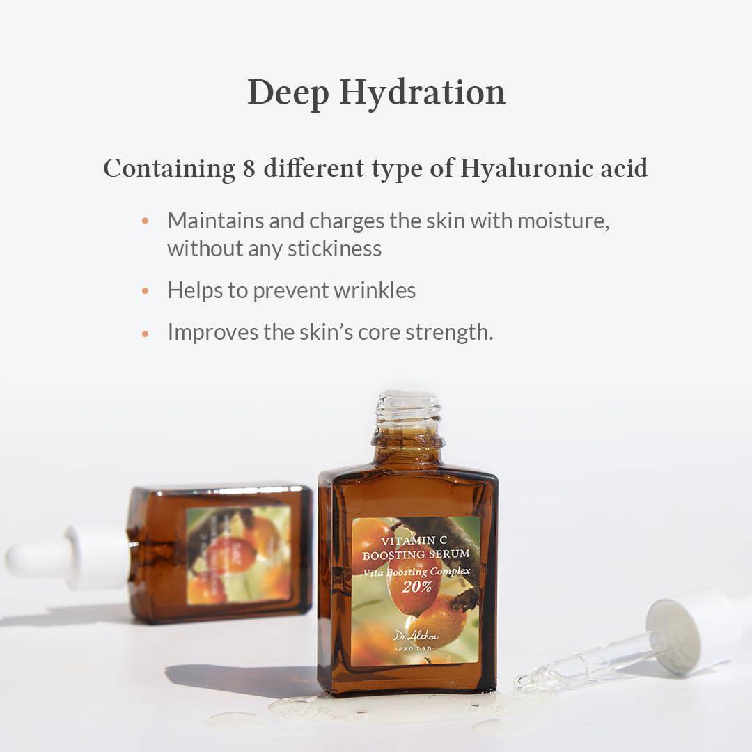 Dr.Althea 345 Relief Cream 50ml + Vitamin C Boosting Serum 30ml by Dr. Althea – Bundle