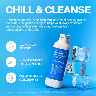 Dr.FORHAIR Folligen Deep Clean Cooling Shampoo 500ml by Dr.FORHAIR – Shampoo photo