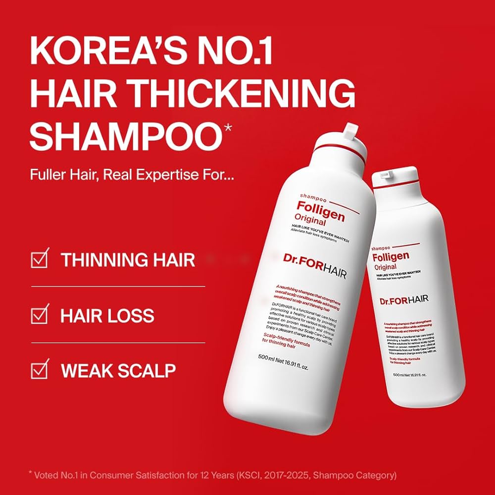 Dr.FORHAIR Oirginal Folligen Shampoo 500ml by Dr.FORHAIR – Shampoo