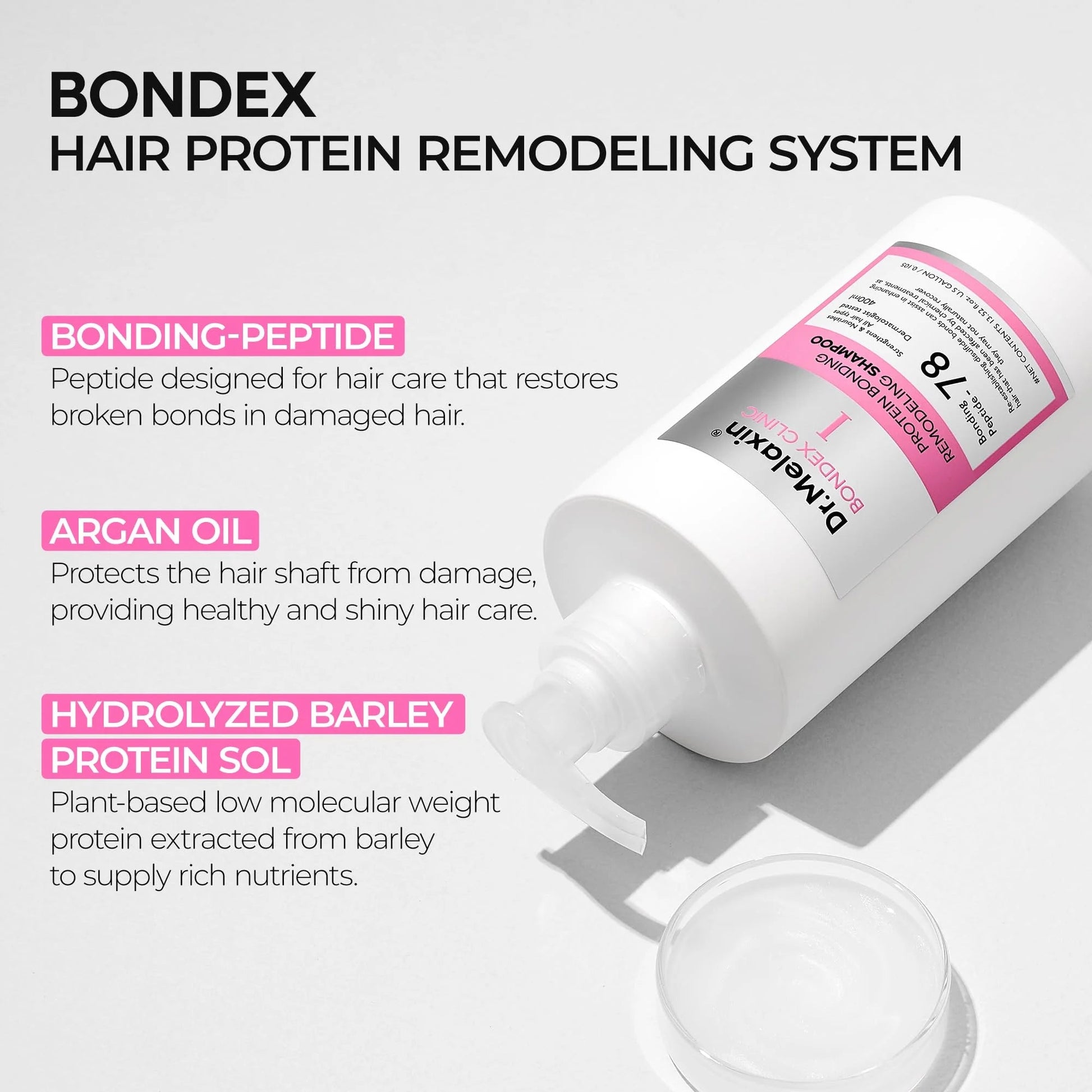 Dr.Melaxin Bondex Protein Bonding Remodeling Shampoo 400ml by Dr.Melaxin – Shampoo