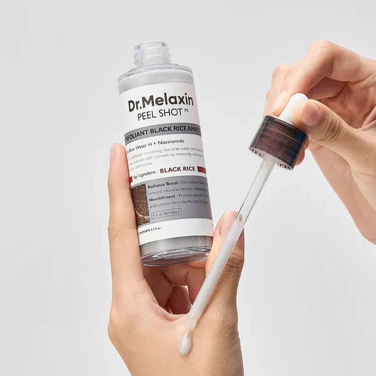 Dr.Melaxin Peel Shot Exfoliating Black Rice Ampoule 80ml by Dr.Melaxin – Serum & Ampoule
