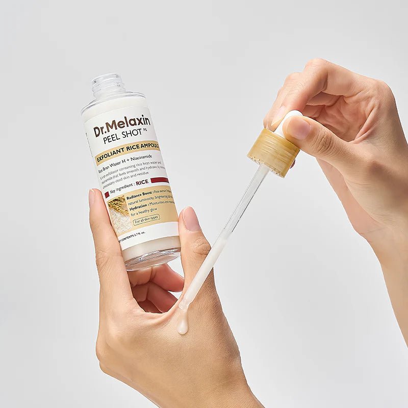 Dr.Melaxin Peel Shot Exfoliating White Rice Ampoule 80ml by Dr.Melaxin – Serum & Ampoule
