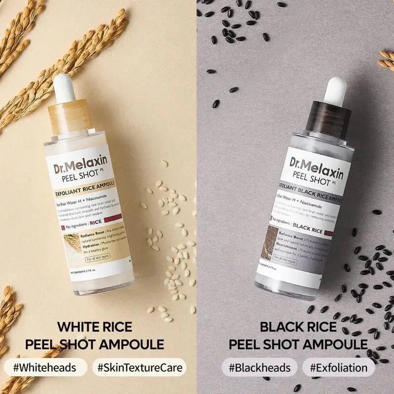 Dr.Melaxin Peel Shot Exfoliating White Rice Ampoule 80ml by Dr.Melaxin – Serum & Ampoule