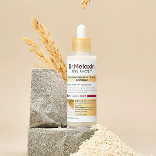 Dr.Melaxin Peel Shot Exfoliating White Rice Ampoule 80ml by Dr.Melaxin – Serum & Ampoule photo