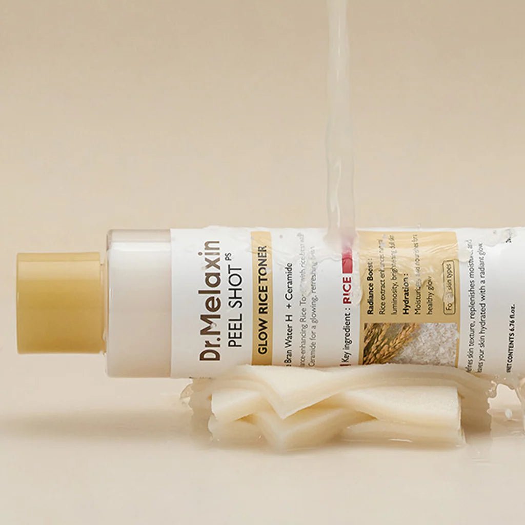 Dr.Melaxin Peel Shot Glow White Rice Toner 200ml by Dr.Melaxin – Toner & Essence