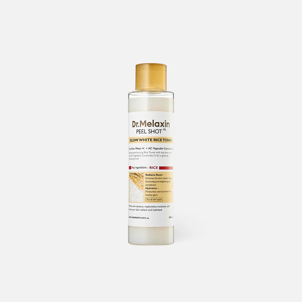 Dr.Melaxin Peel Shot Glow White Rice Toner 200ml by Dr.Melaxin – Toner & Essence