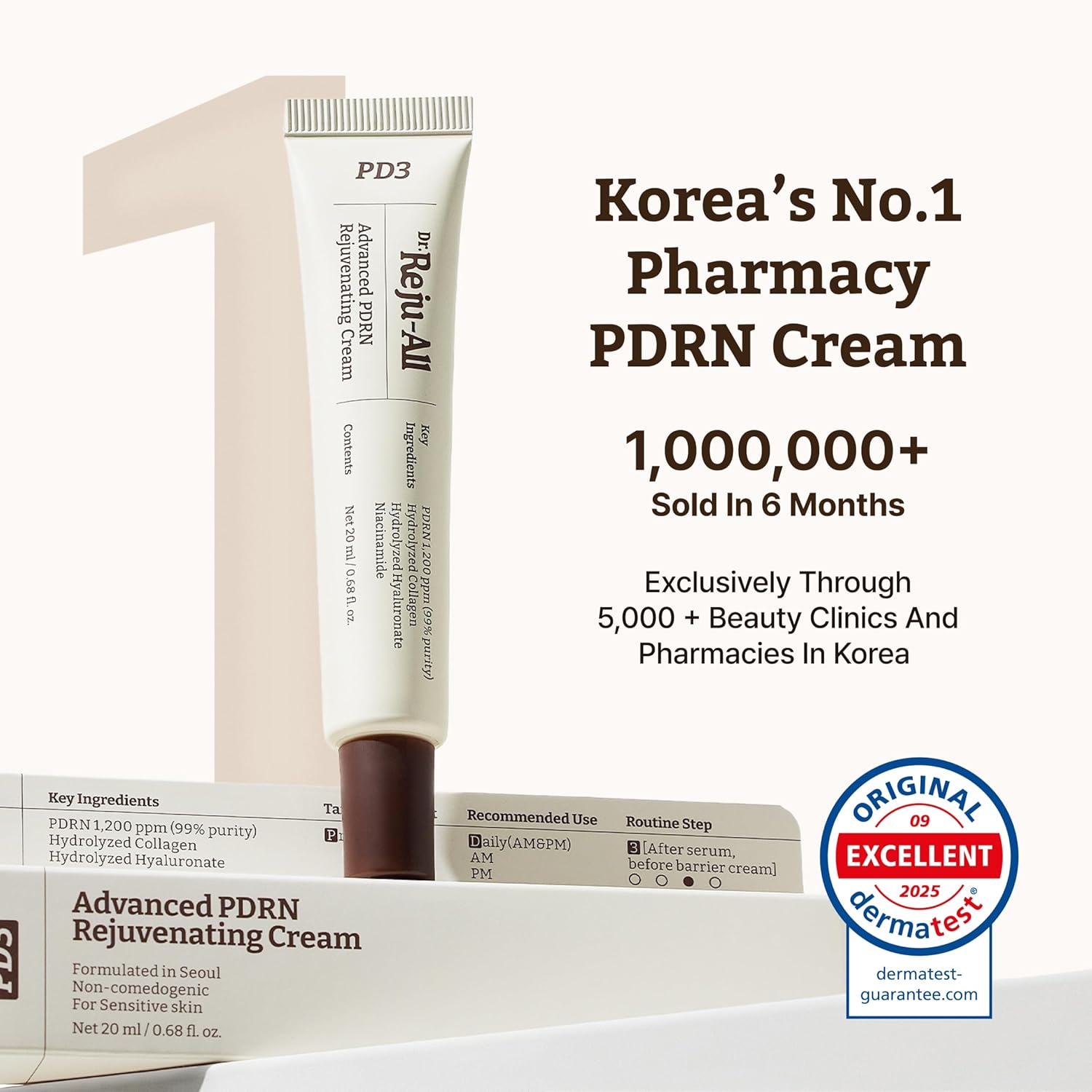 Dr.Reju - All Advanced PDRN Rejuvenating Cream 20ml by Dr. Reju - All – Lotion & Cream