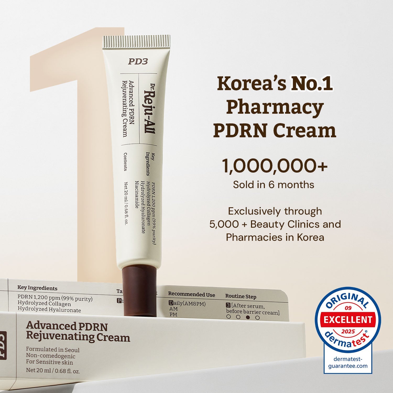 Dr.Reju-All Advanced PDRN Rejuvenating Cream Max 60ml by Dr. Reju-All – Lotion & Cream