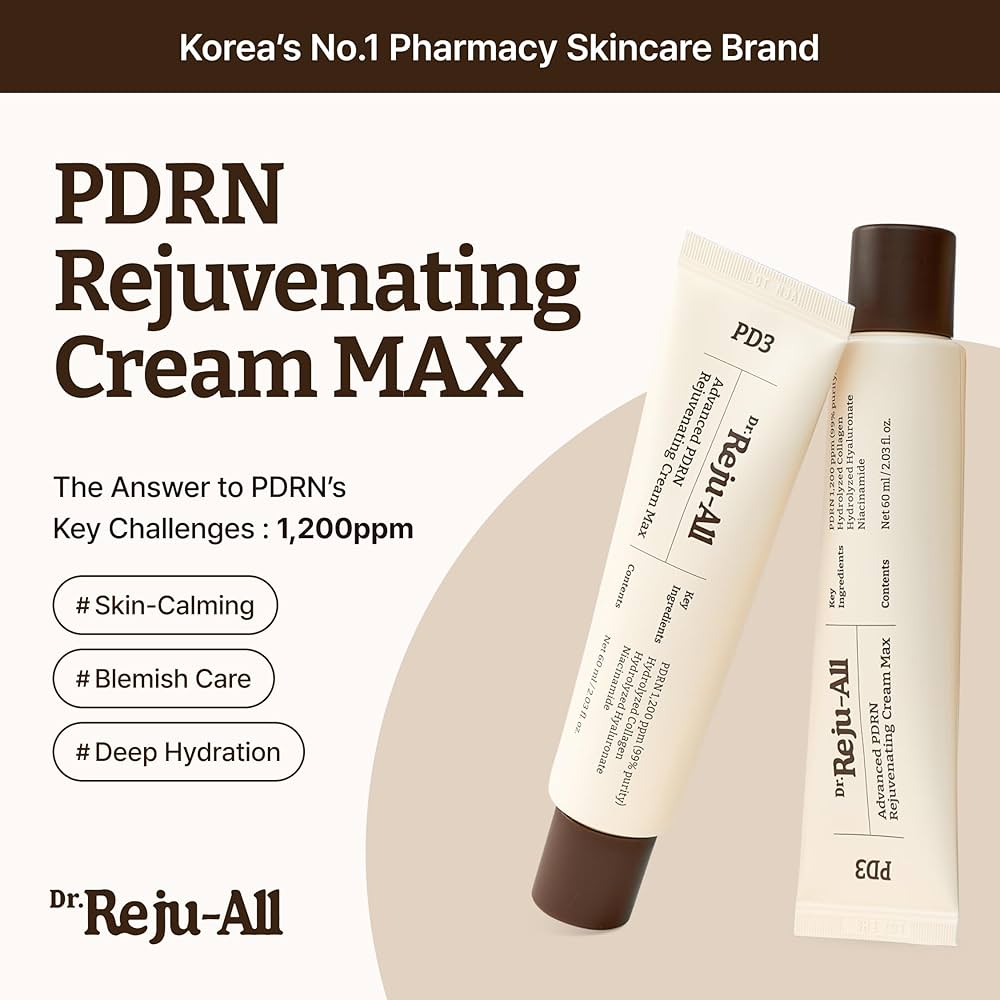 Dr.Reju-All Advanced PDRN Rejuvenating Cream Max 60ml by Dr. Reju-All – Lotion & Cream