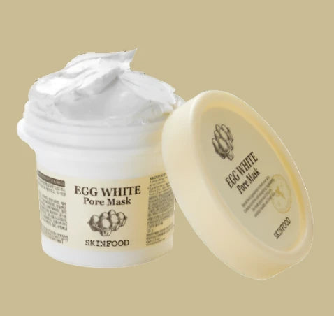Egg White Pore Mask 120g - Skinfood | Kiokii and...