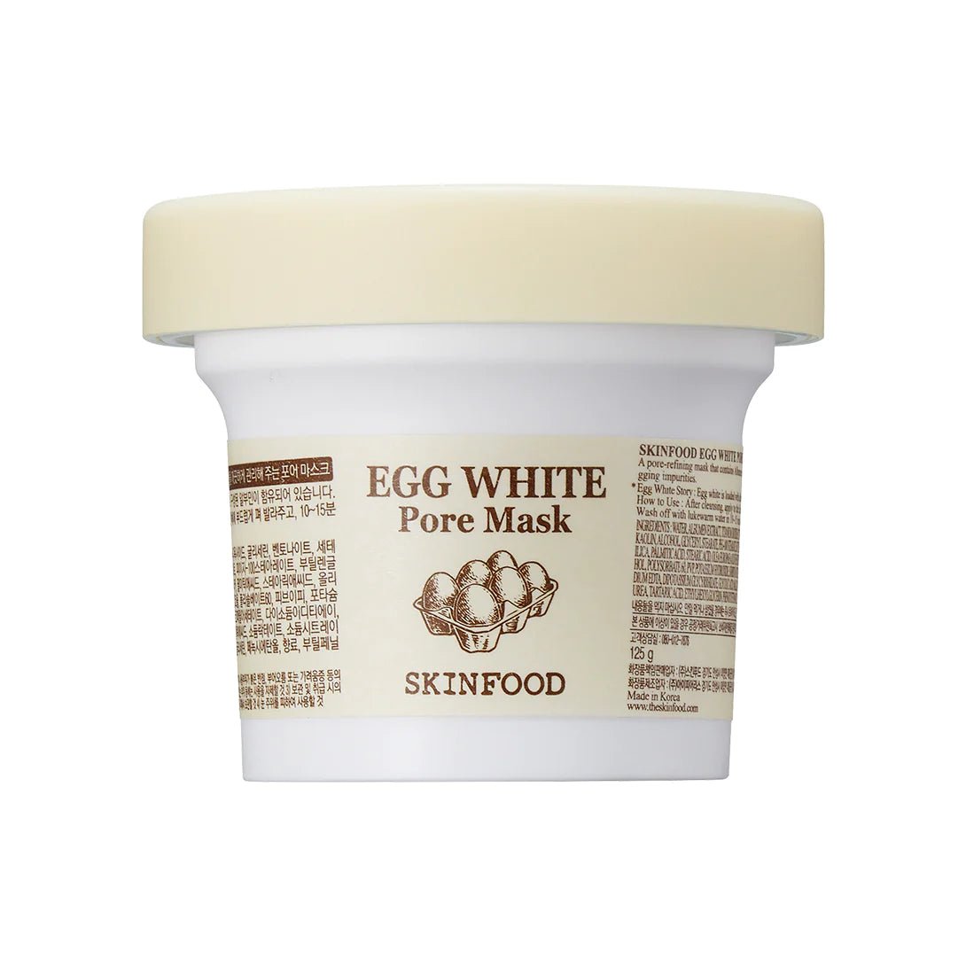 Egg White Pore Mask 120g - Skinfood | Kiokii and...