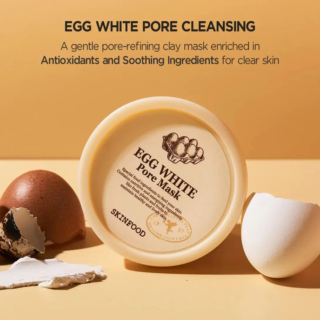 Skinfood Egg White Pore Mask 120g by Skinfood – Wash - Off Mask