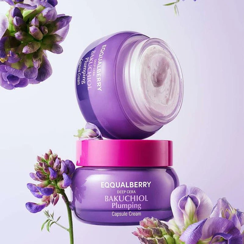 Eqqualberry Bakuchiol Plumping Capsule Cream 50ml by Eqqualberry – Lotion & Cream
