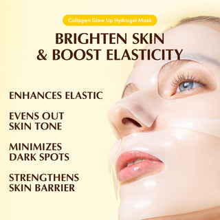 EQQUALBERRY Collagen Glow Up Hydrogel Mask 4pcs by Eqqualberry – Sheet Mask photo