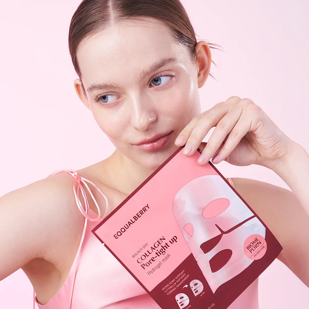 EQQUALBERRY Collagen Pore - Tight Up Hydrogel Mask 4pcs by Eqqualberry – Sheet Mask