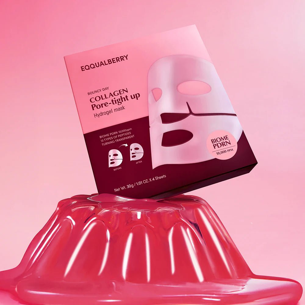 EQQUALBERRY Collagen Pore - Tight Up Hydrogel Mask 4pcs by Eqqualberry – Sheet Mask