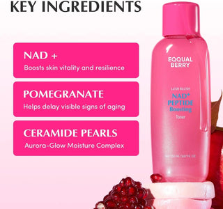 EQQUALBERRY NAD+ Peptide Boosting Toner 150ml by Eqqualberry – Toner & Essence photo