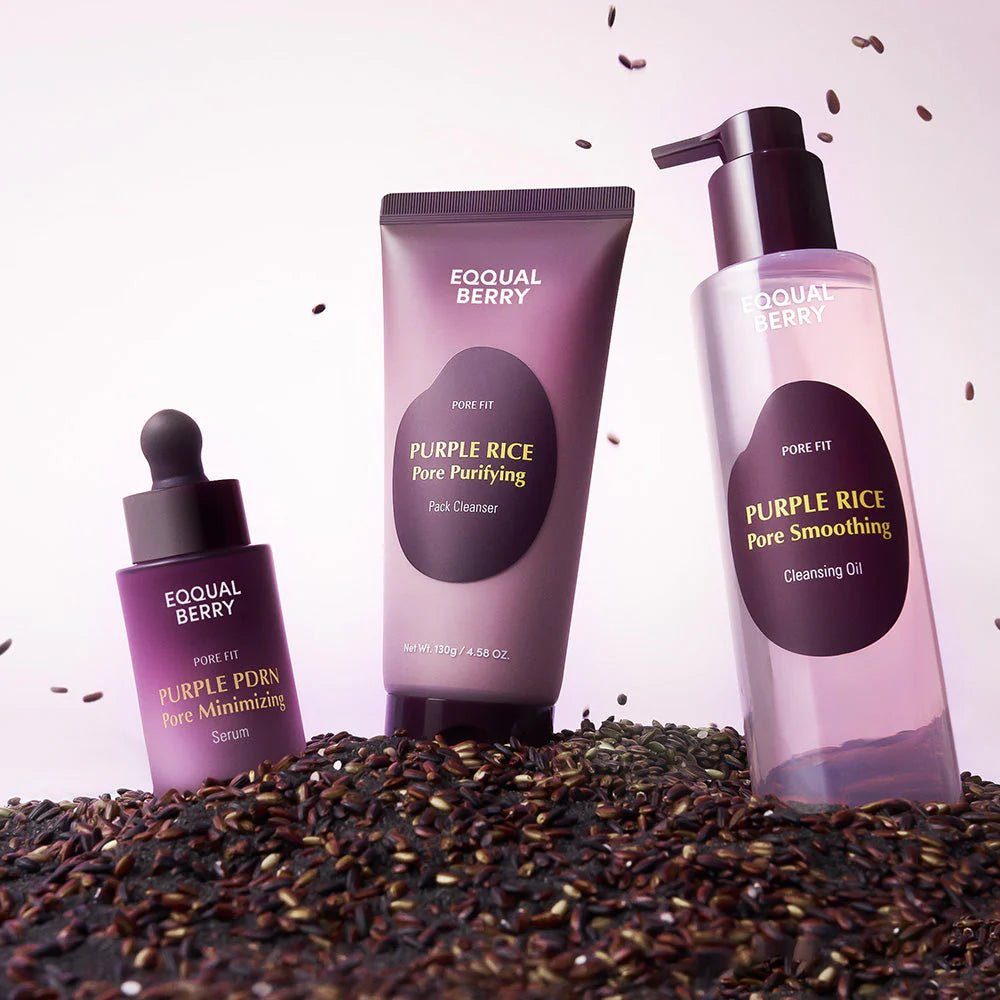 EQQUALBERRY Purple Rice Pore Purifying Pack Cleanser 130g by Eqqualberry – Facial Cleanser