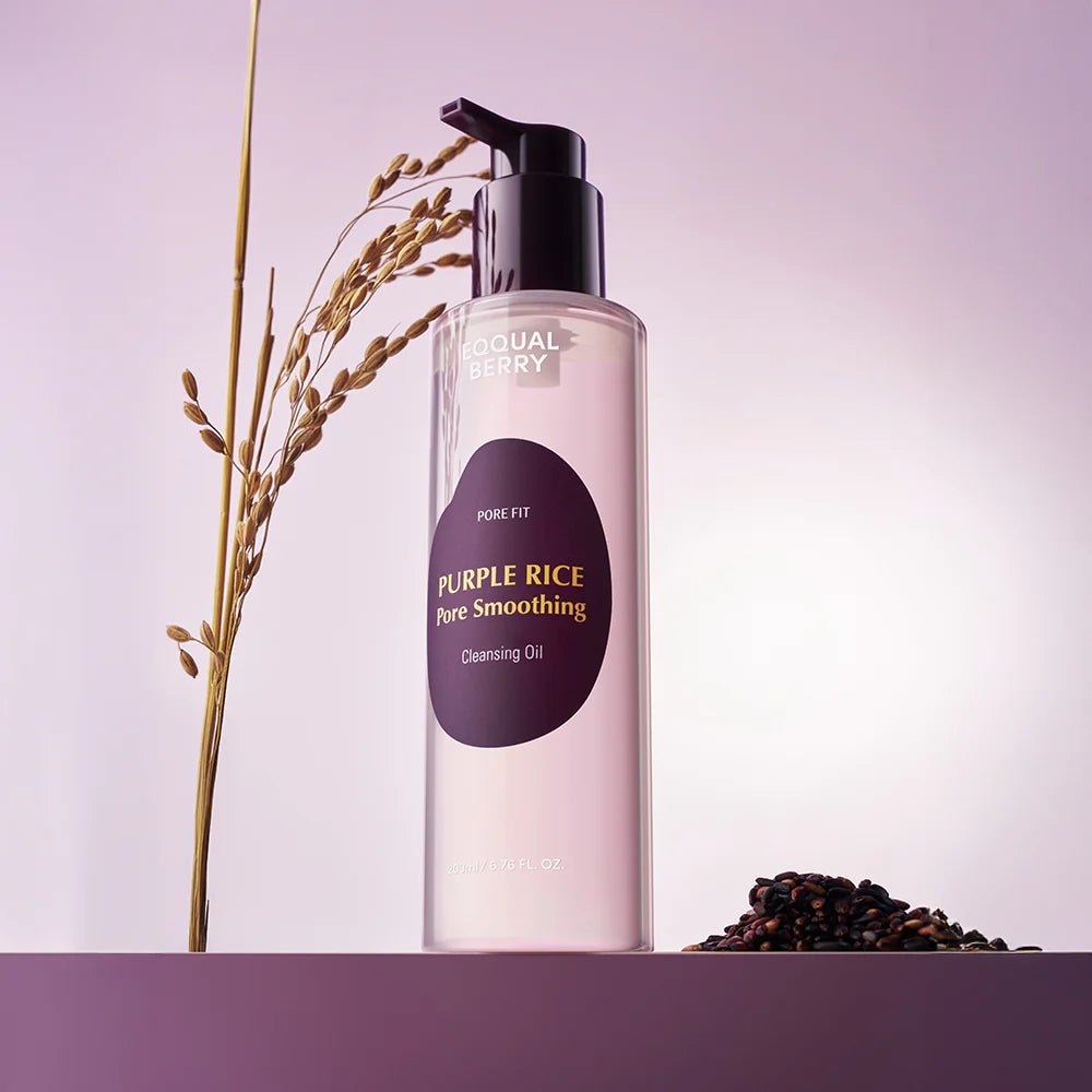 EQQUALBERRY Purple Rice Pore Smoothing Cleansing Oil 200ml by Eqqualberry – Makeup Remover