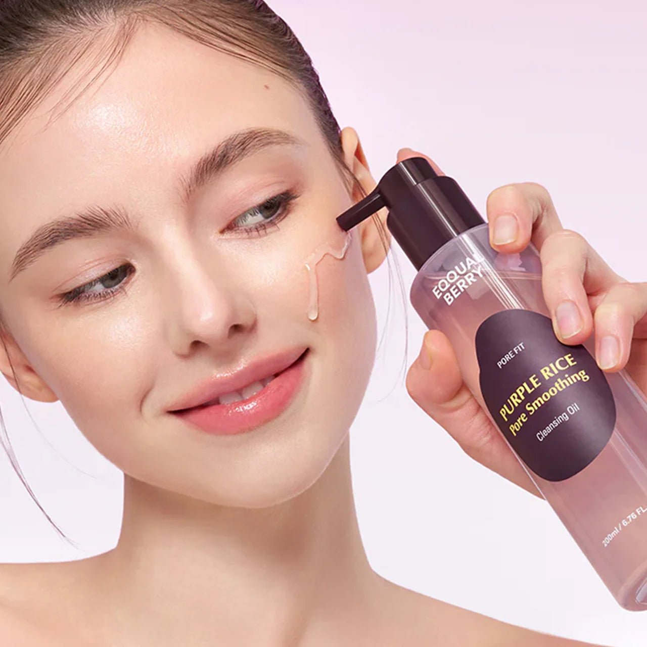 EQQUALBERRY Purple Rice Pore Smoothing Cleansing Oil 200ml by Eqqualberry – Makeup Remover