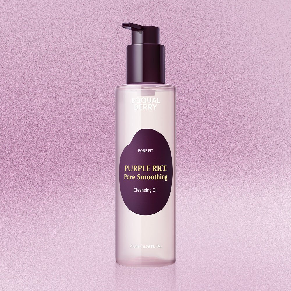 EQQUALBERRY Purple Rice Pore Smoothing Cleansing Oil 200ml by Eqqualberry – Makeup Remover