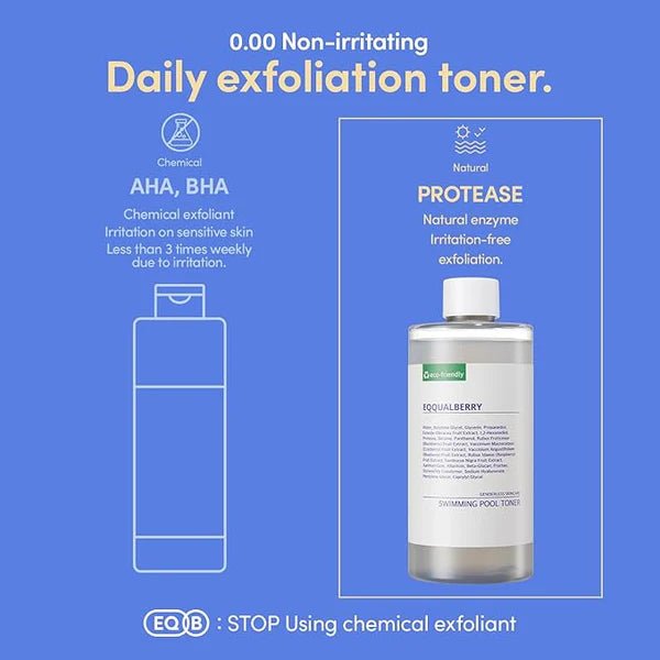 EQQUALBERRY Swimming Pool Toner (2 Sizes) by Eqqualberry – Toner & Essence