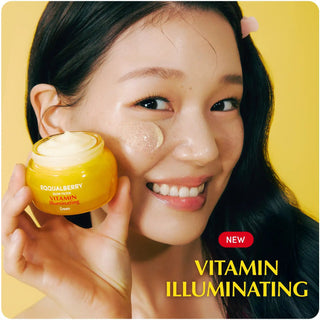 EQQUALBERRY Vitamin Illuminating Cream 50ml by Eqqualberry – Gel Moisturizer photo