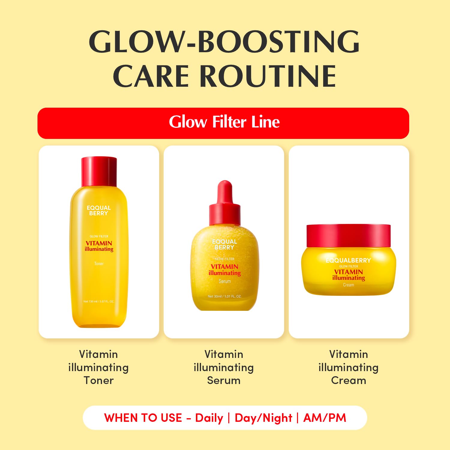 EQQUALBERRY Vitamin Illuminating Cream 50ml by Eqqualberry – Gel Moisturizer