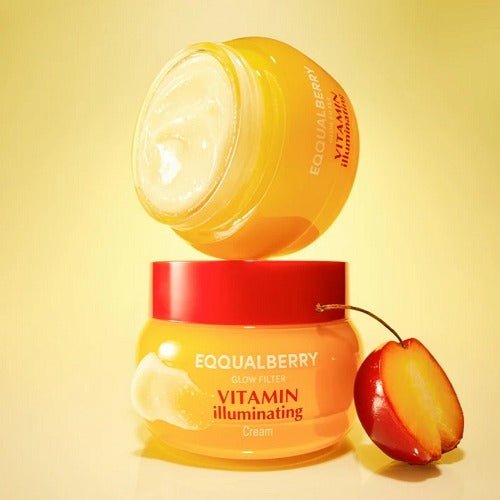 EQQUALBERRY Vitamin Illuminating Cream 50ml by Eqqualberry – Gel Moisturizer