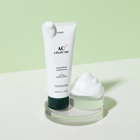 ETUDE AC Clean Up Cleansing Foam 150ml by Etude House – Facial Cleanser