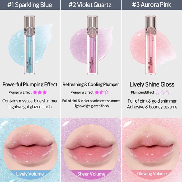 ETUDE Glaze Plump Gloss (3 Colors) by Etude House – Lip Gloss