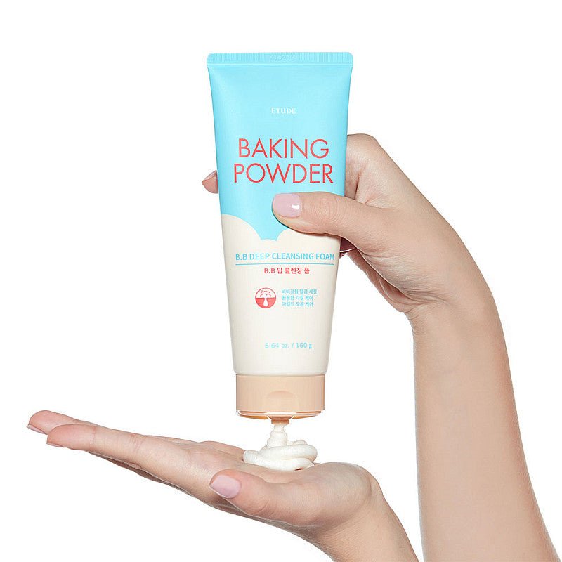 ETUDE HOUSE Baking Powder BB Deep Cleansing Foam 160ml by Etude House – Facial Cleanser