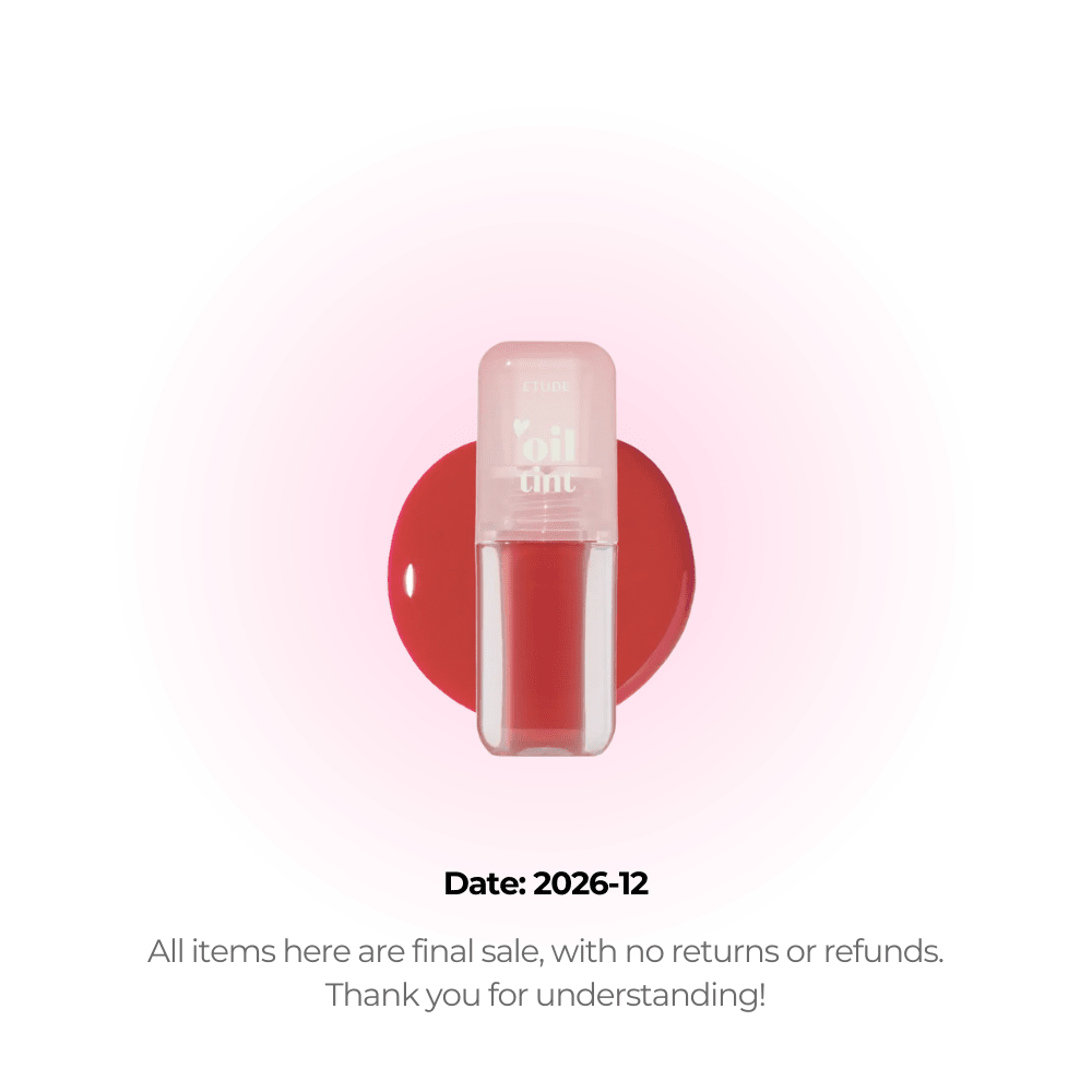 ETUDE HOUSE Dear Darling Oil Tint 08 Red Candy (Clearance) by Etude House – Lip Tint & Stain
