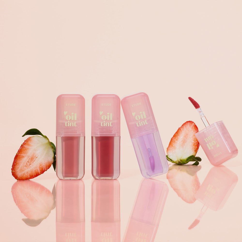 ETUDE HOUSE Dear Darling Oil Tint Milky Berry 4.2g (3 Shades) by Etude House – Lip Tint & Stain