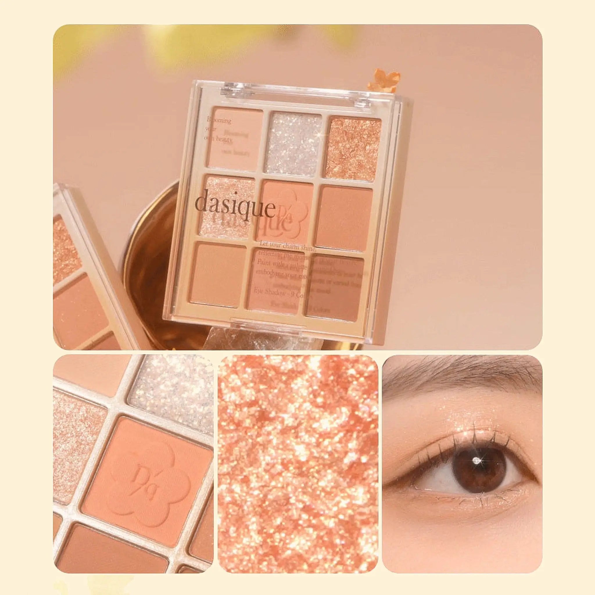 Dasique Eye Shadow Palette 26 Golden Flower by Dasique – Eye Shadow