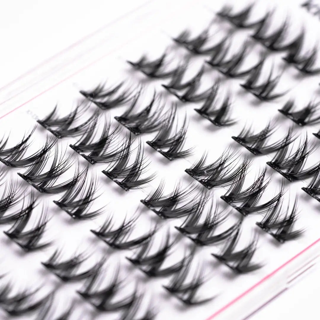Kiokii Book Cluster Glue - Free Lashes - Elegant Edge 10mm - 13mm by Kiokii and... – False Lashes