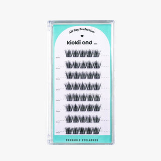 Eyelashes Book Cluster Lashes - Silk Stacks 13mm - Kiokii and... | Kiokii and...