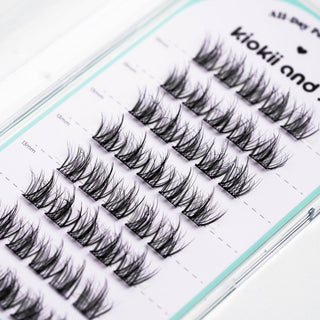 Eyelashes Book Cluster Lashes - Silk Stacks 13mm - Kiokii and... | Kiokii and...