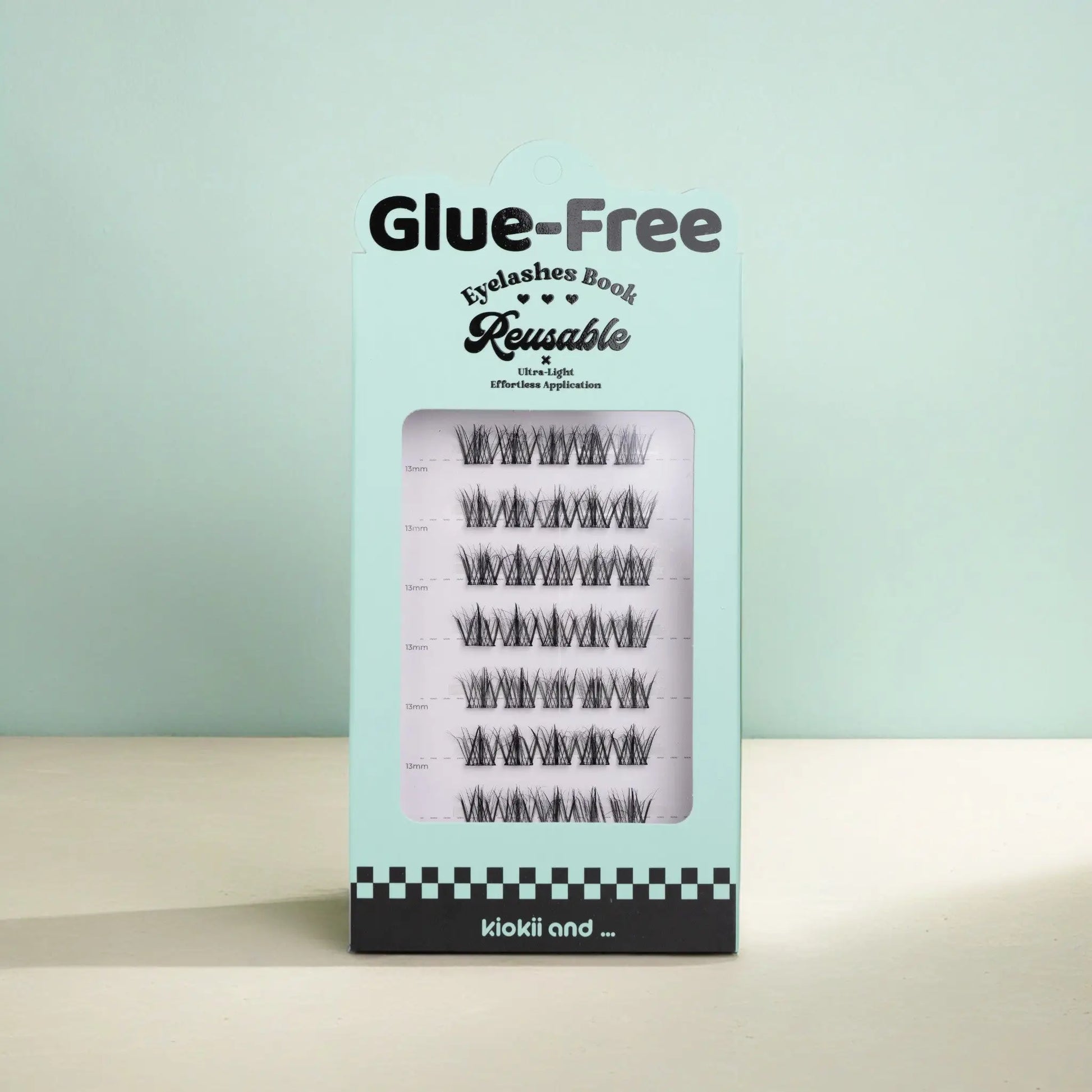 Kiokii Book Cluster Glue - Free Lashes - Silk Stacks 13mm by Kiokii and... – False Lashes