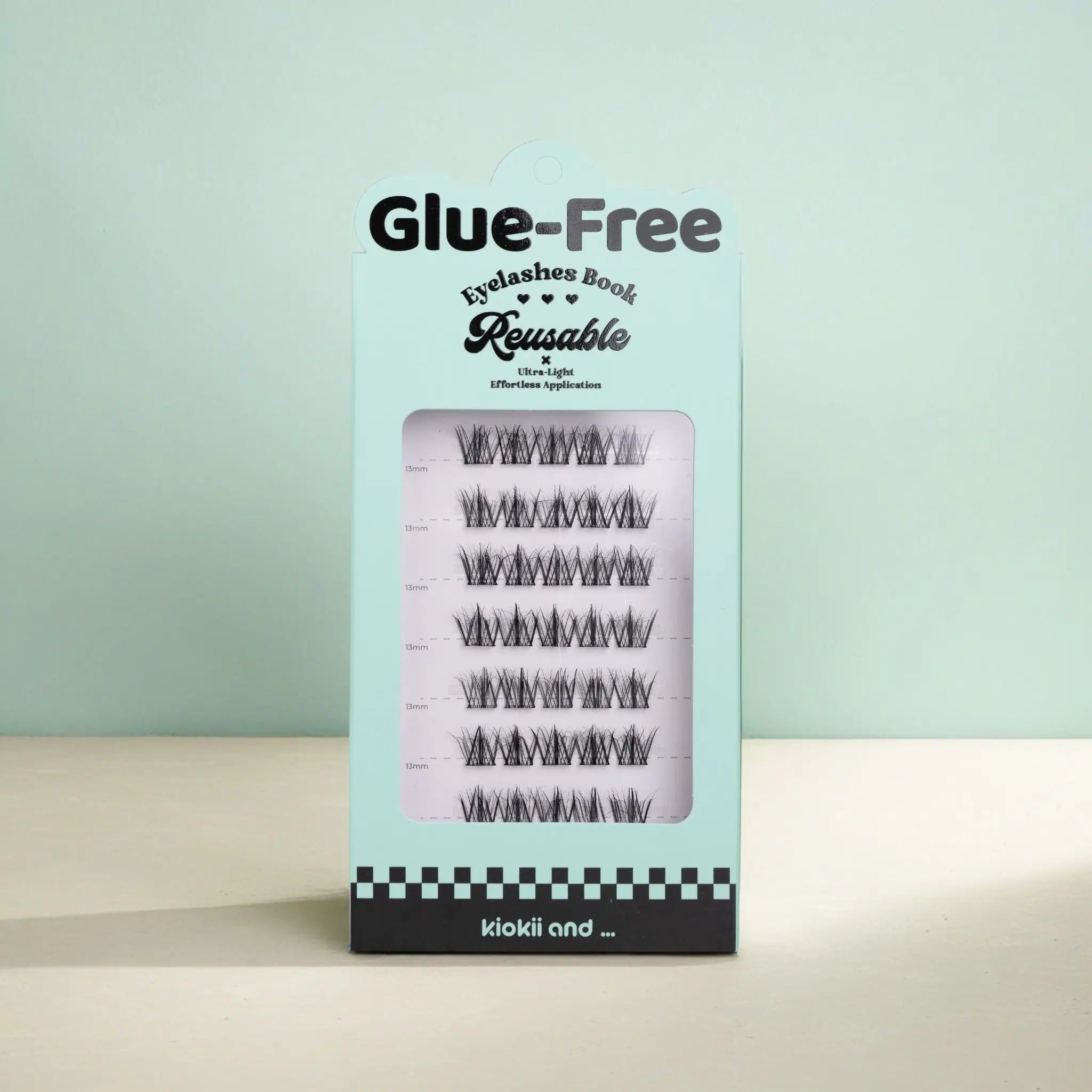 Kiokii Book Cluster Glue - Free Lashes - Silk Stacks 13mm by Kiokii and... – False Lashes