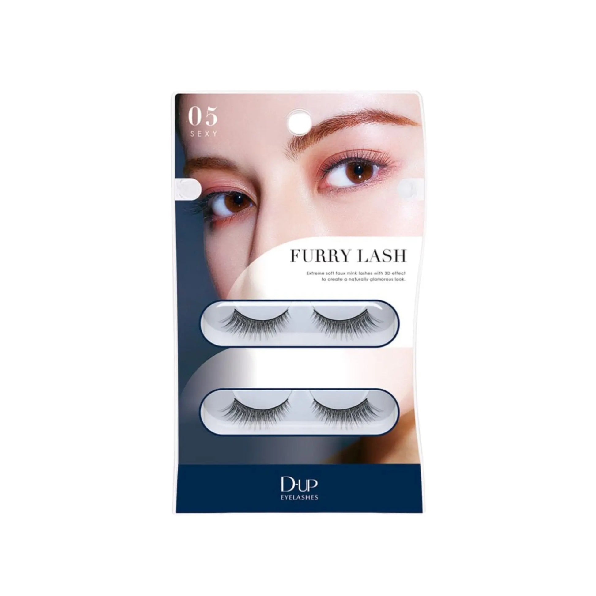 D - up Eyelashes Furry Lash 01 - 05 by D - up – False Lashes