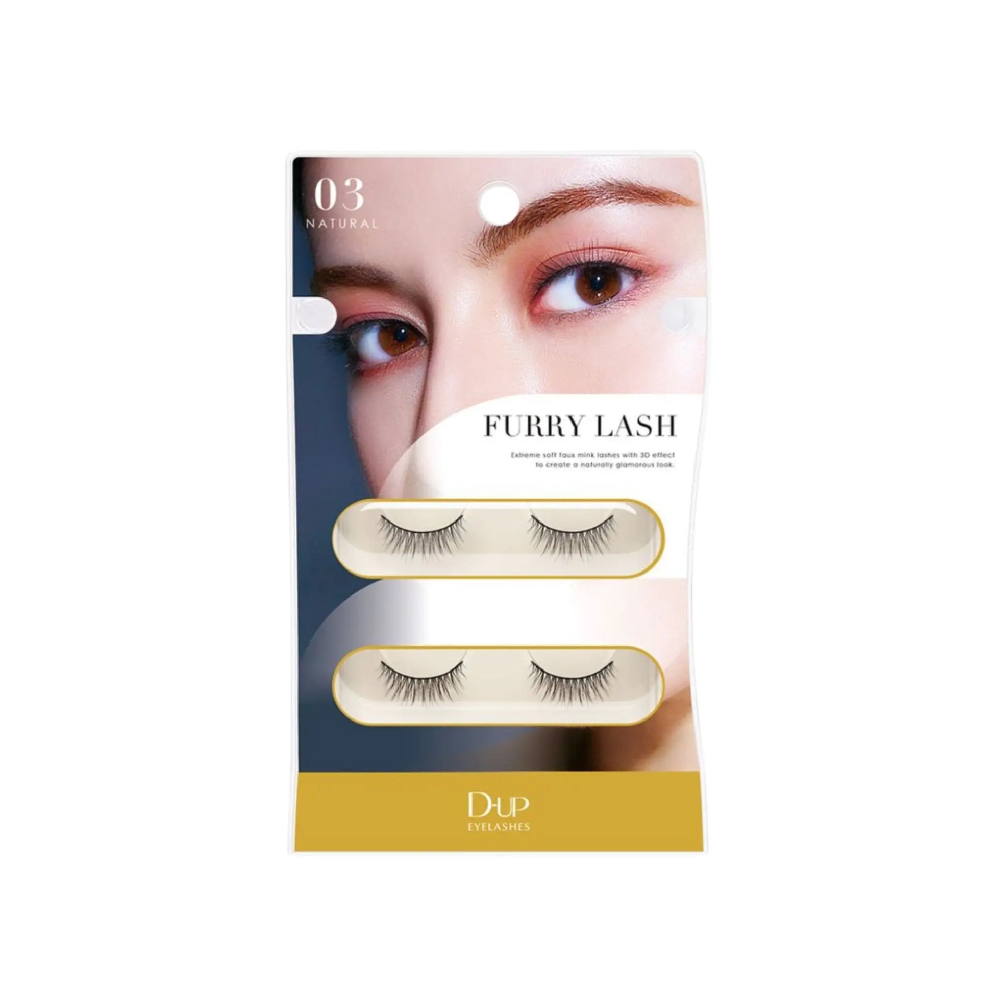 D - up Eyelashes Furry Lash 01 - 05 by D - up – False Lashes