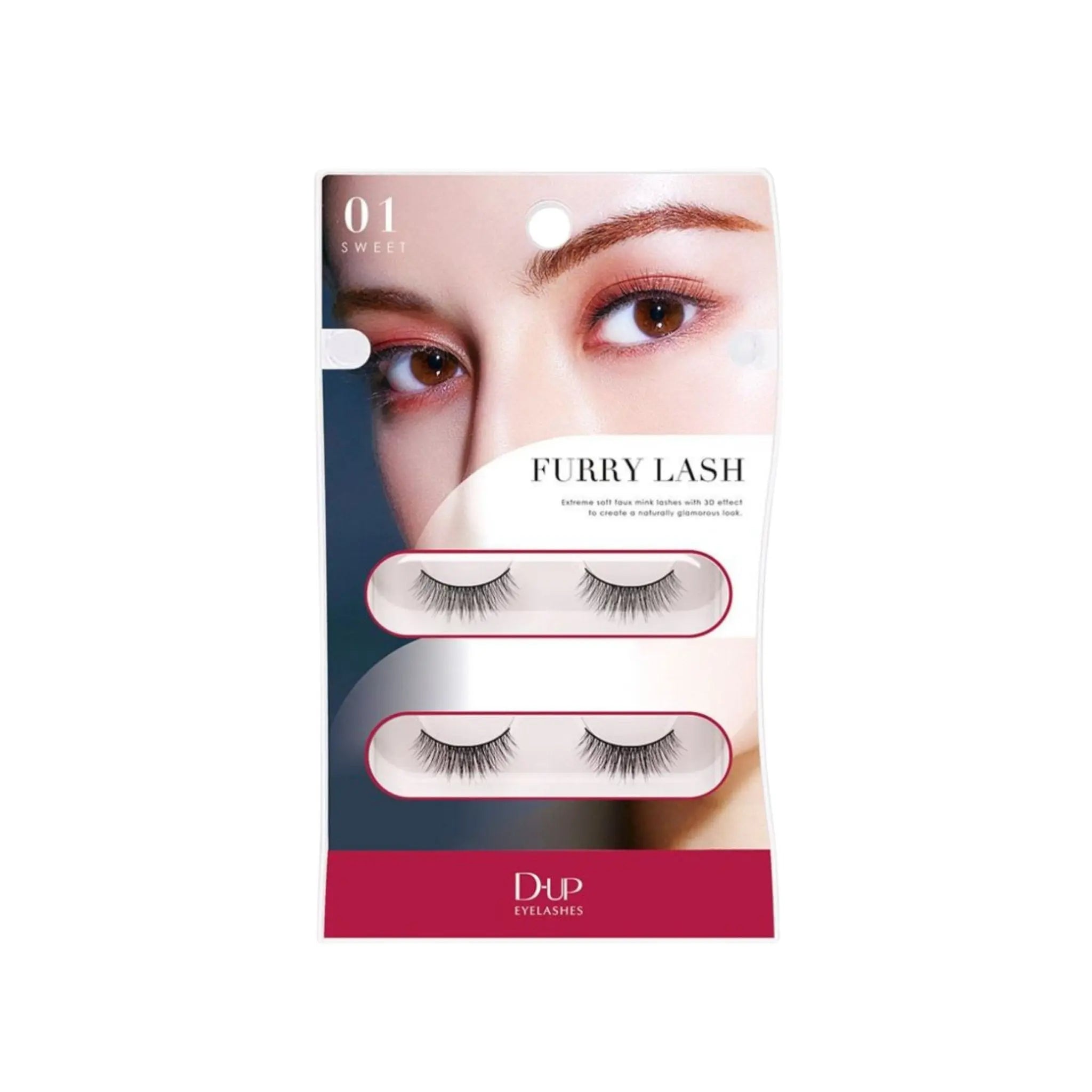 D - up Eyelashes Furry Lash 01 - 05 by D - up – False Lashes