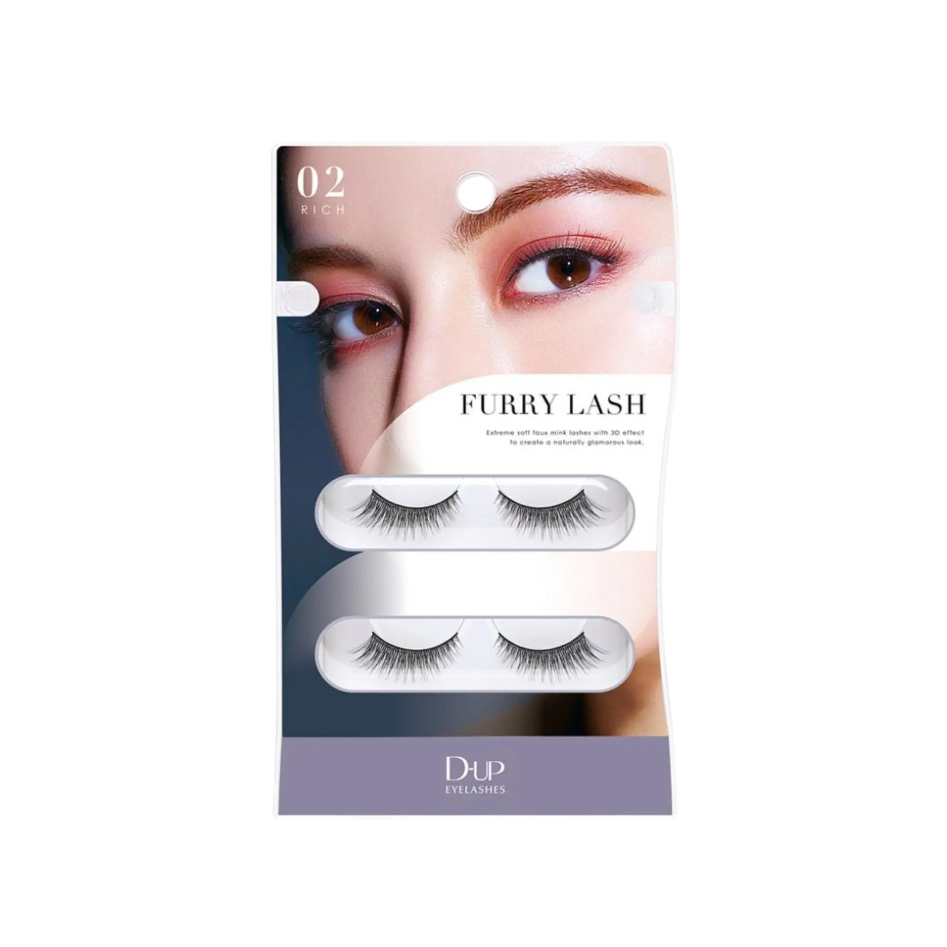 D - up Eyelashes Furry Lash 01 - 05 by D - up – False Lashes