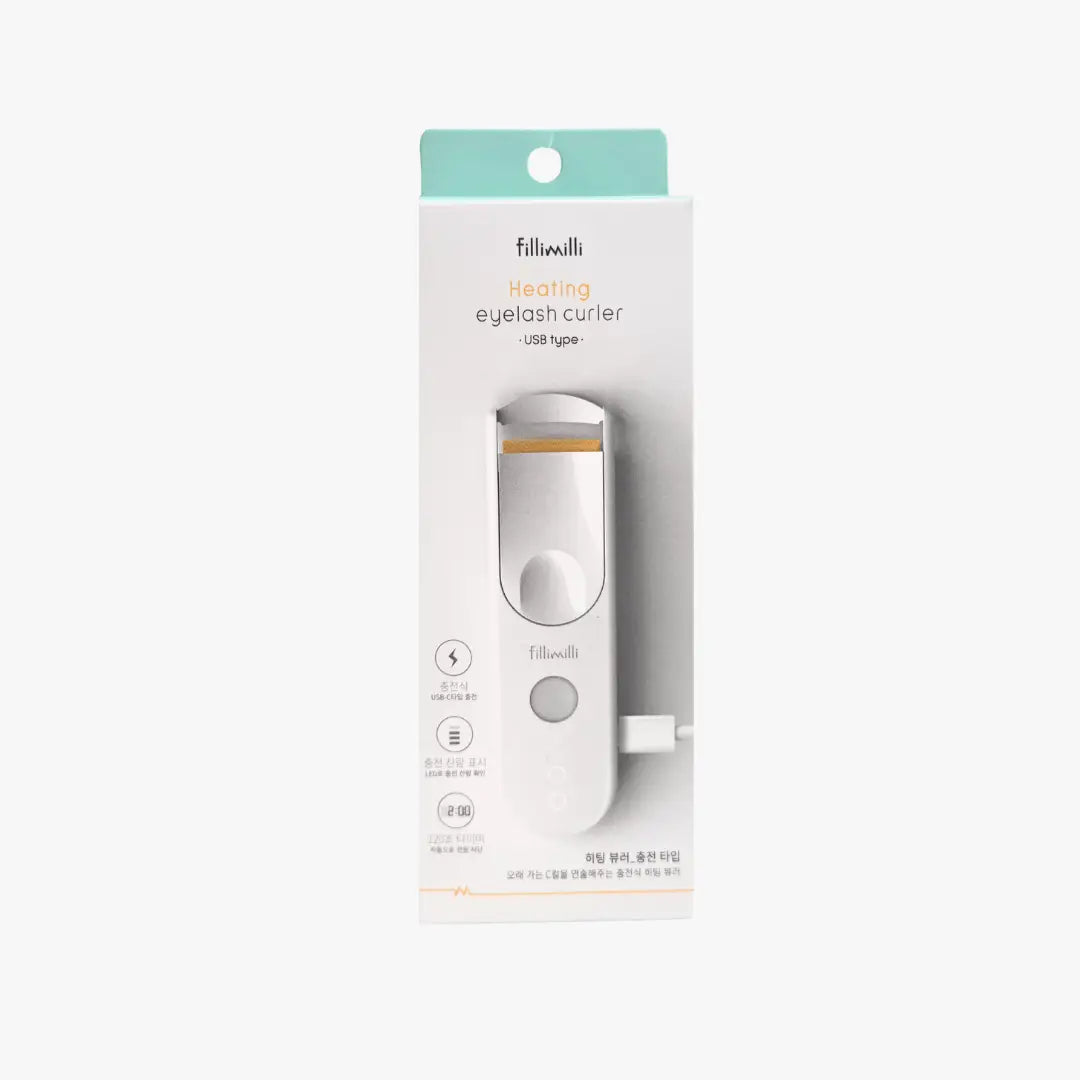 FILLIMILLI Heating Eyelash Curler (USB Type) by Fillimilli – Eye Makeup Tools