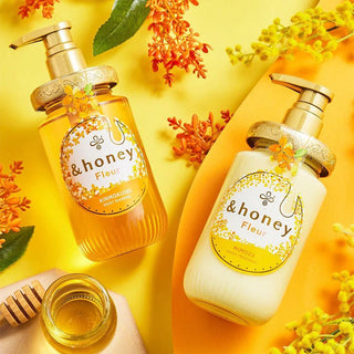 Fleur Kinmokusei Moist Shampoo 450ml - &honey | Kiokii and...