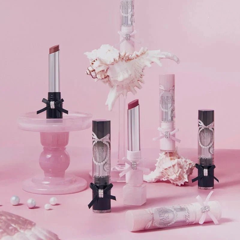 FLORTTE Glass Ocean Solid Lip Balm (5 Shades) by Flortte – Tinted Lip Balm