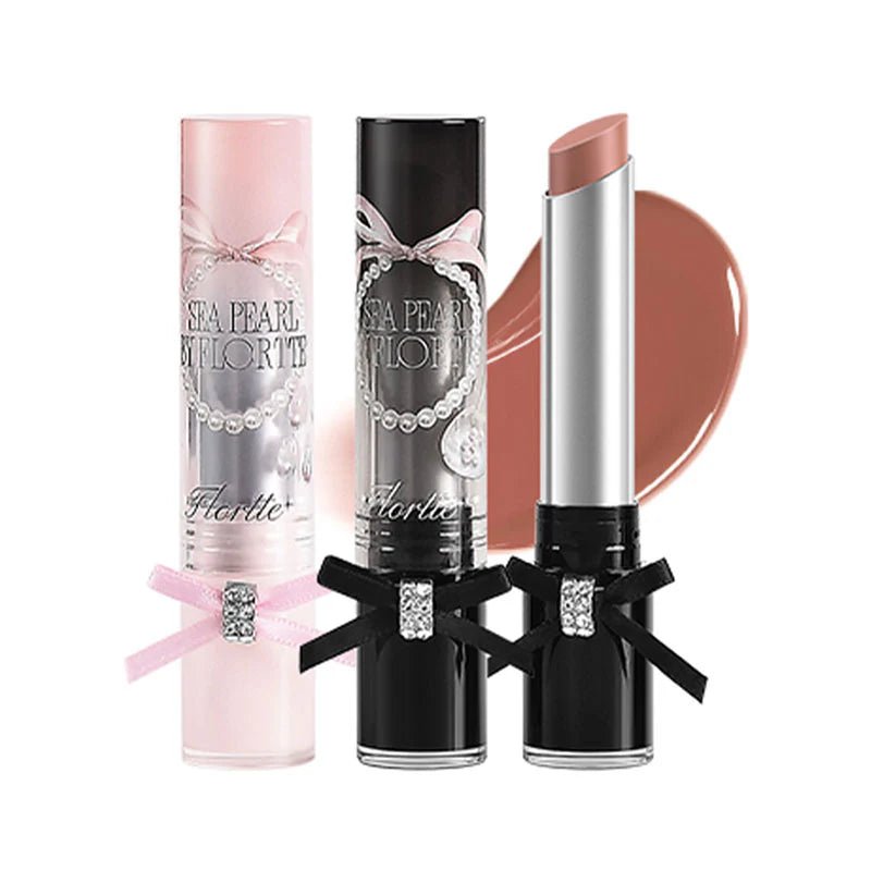 FLORTTE Glass Ocean Solid Lip Balm (5 Shades) by Flortte – Tinted Lip Balm