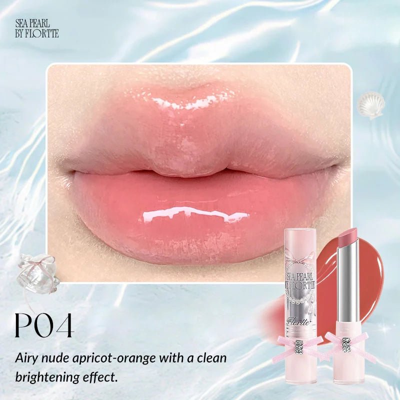 FLORTTE Glass Ocean Solid Lip Balm (5 Shades) by Flortte – Tinted Lip Balm